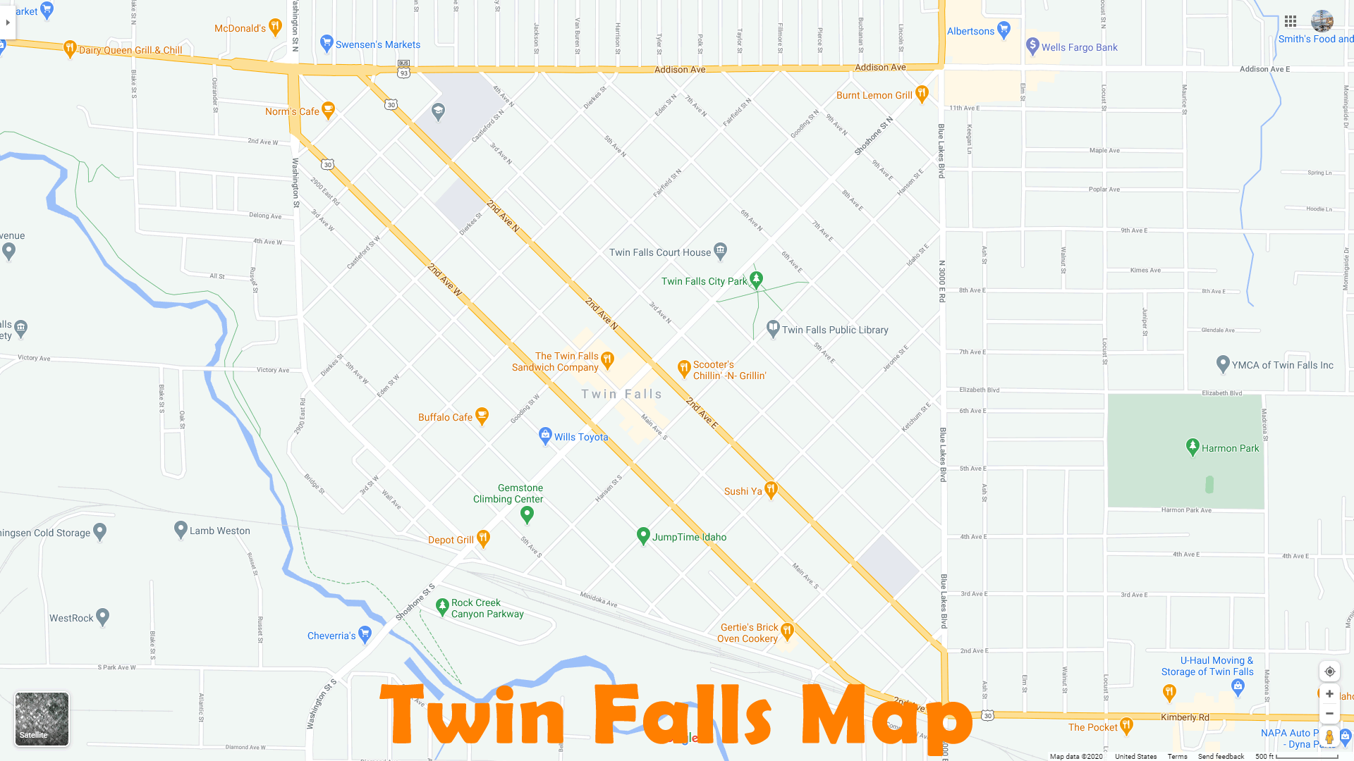 Twin Falls plan